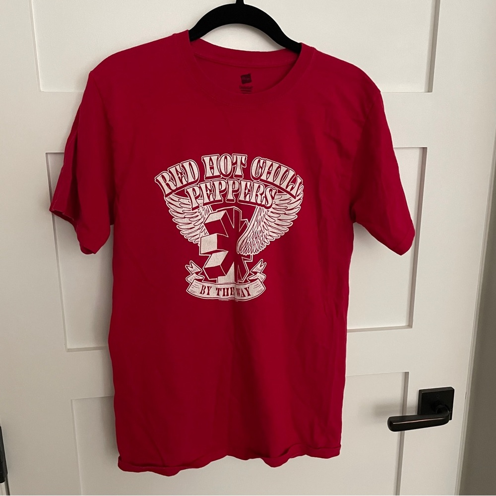 RHCP Red Hot Chili Peppers By the way band tee
